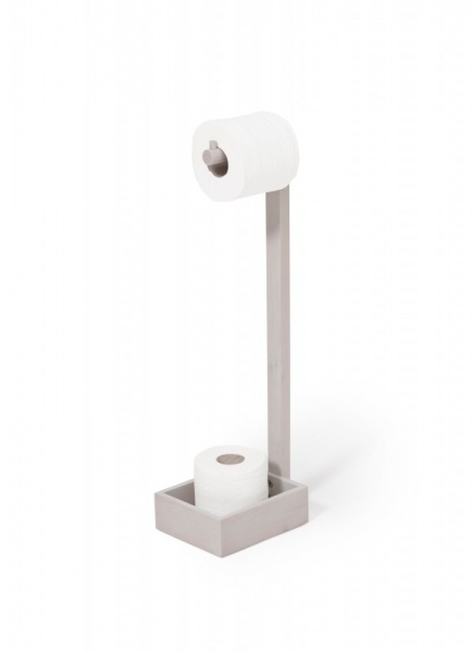 Freestanding Toilet Roll Holder - Oyster White